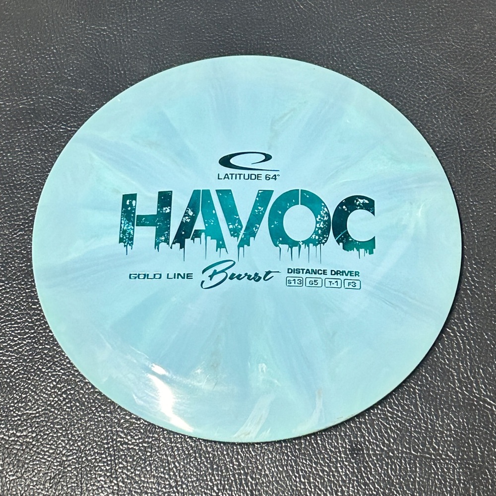 Latitude 64 Old RunGoldline Burst Havoc Disc Golf Driver Field Tested 174g